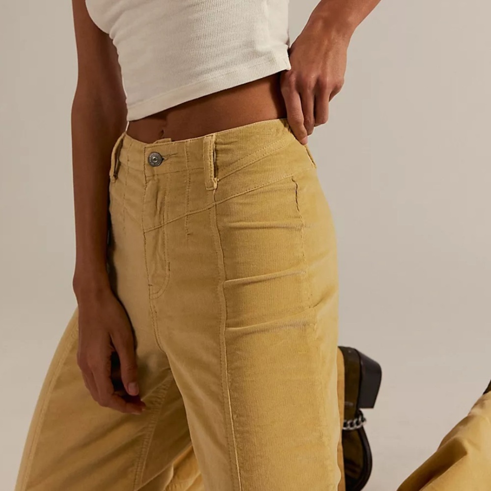 We The Free | NWT Libre Wide-Leg Corduroy Pants - Picture 3 of 7
